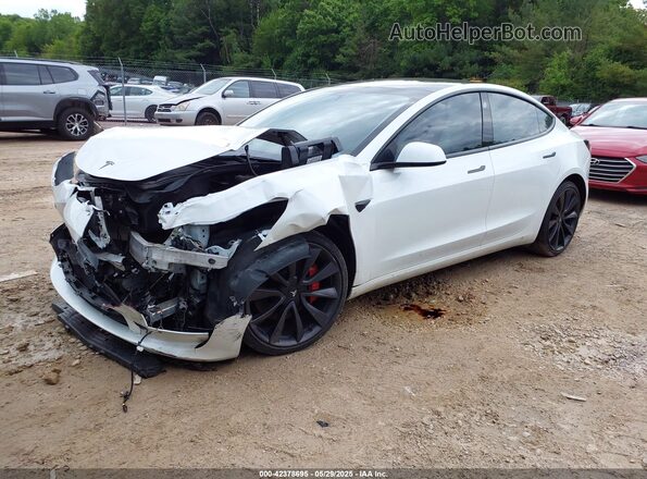 5YJ3E1EC7LF714303 2020 TESLA MODEL 3 White 