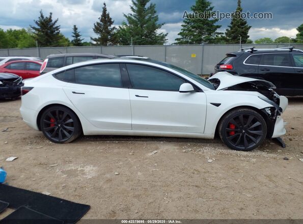 5YJ3E1EC7LF714303 2020 TESLA MODEL 3 White 