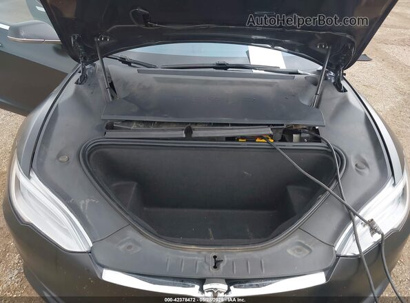 5YJSA1E22LF367526 2020 TESLA MODEL S Black Widok z tyłu