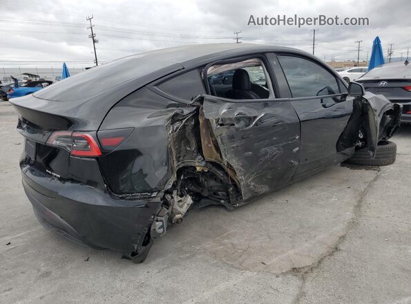 5YJYGDEE3MF084655 2021 TESLA MODEL Black Tył prawy