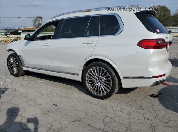 5UXCW2C02N9K79522 2022 BMW X7 White Rear left