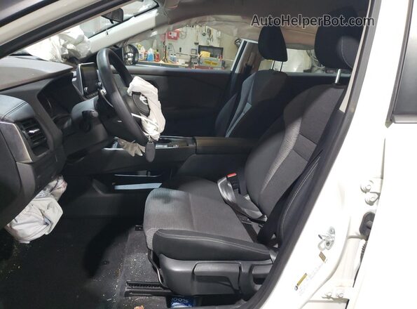 5N1AT3AA2MC819595 2021 NISSAN ROGUE White Вид салону спереду