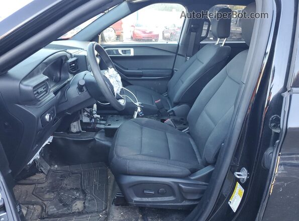 1FM5K8AB4LGA64659 2020 FORD FORD EXPLORER Black Вид салону спереду