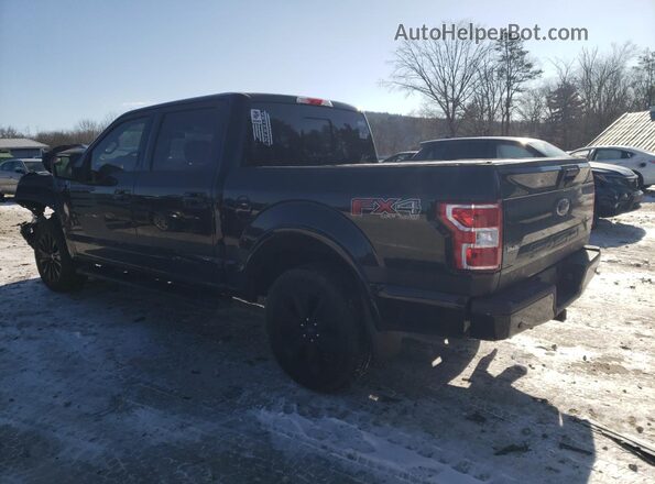 1FTEW1E47LFC12899 2020 FORD F150 Черный Задняя левая четверть