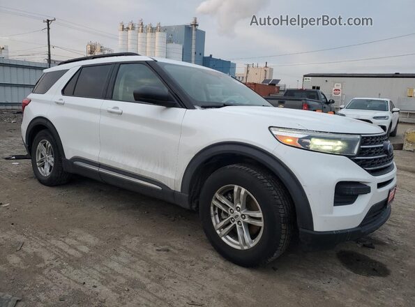 1FMSK7DH8LGC02636 2020 FORD FORD EXPLORER White Передня права чверть