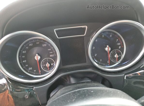 4JGDF6EE9HA860276 2017 MERCEDES-BENZ GLS Silver Вид щитка приладів