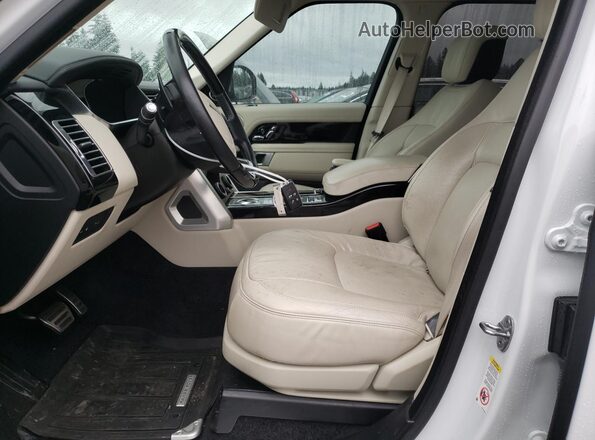 SALGS4RY1LA581203 2020 LAND ROVER RANGE White Սալոնի դիմացի տեսք