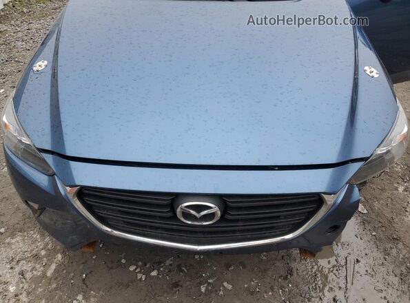 JM1DKFB76K0443345 2019 MAZDA CX-3 Blue Vista interior trasera