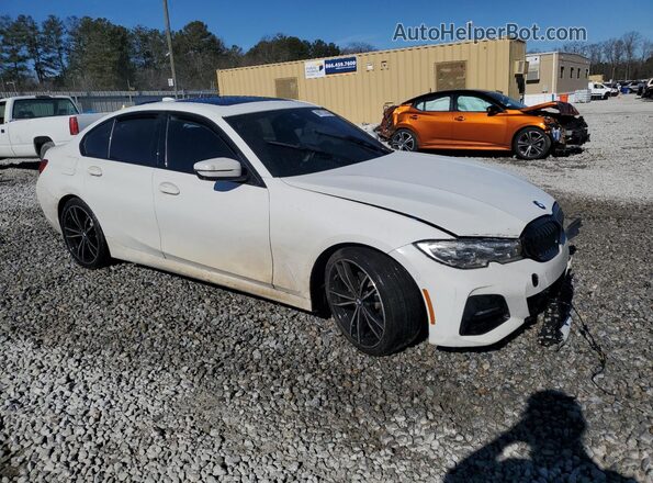 WBA5R1C0XLFH39312 2020 BMW 3 SERIES White Front right