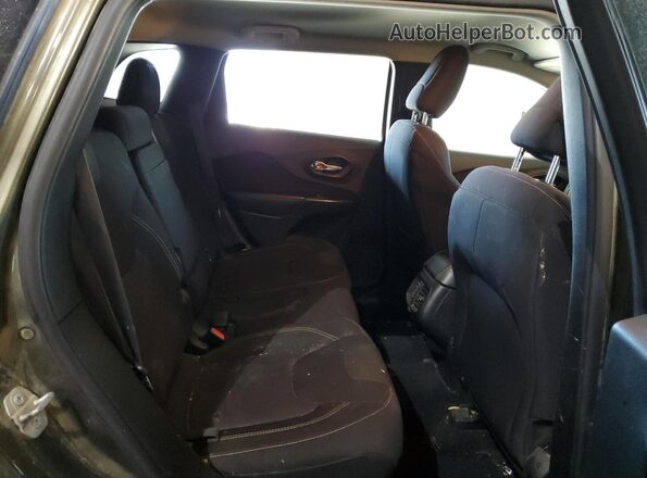 1C4PJLCB0GW107759 2016 JEEP CHEROKEE Green Вид задньої частини салону