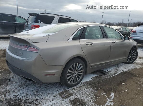 3LN6L5KUXKR634459 2019 LINCOLN MKZ Серебряный Задняя правая четверть