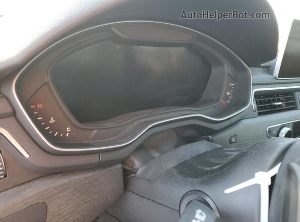 WAUTNAF58KA078463 2019 AUDI OTHER Black Vista del cuadro de instrumentos