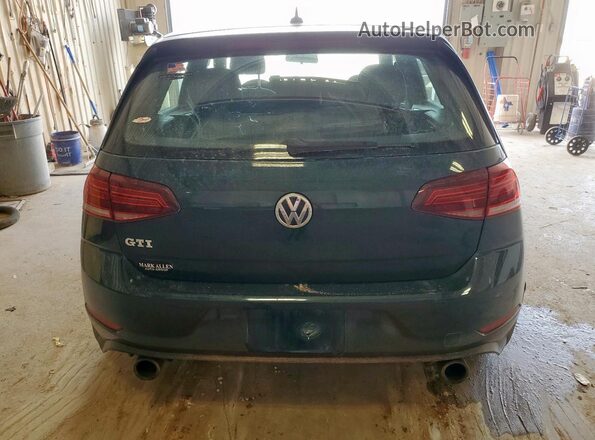 3VW447AU2JM261593 2018 VOLKSWAGEN GTI Green 