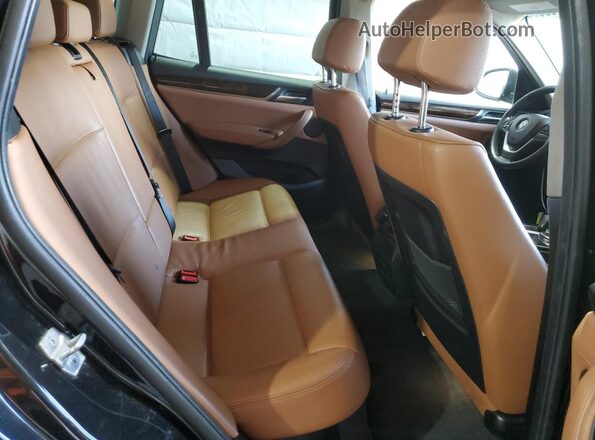 5UXWX9C52H0T14244 2017 BMW X3 Black 