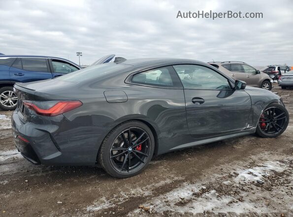 WBA13AR04NCJ02389 2022 BMW M4 Gray Trasero derecho