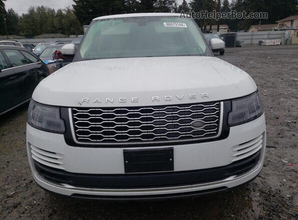 SALGS4RY1LA581203 2020 LAND ROVER RANGE White Դիմացի տեսք