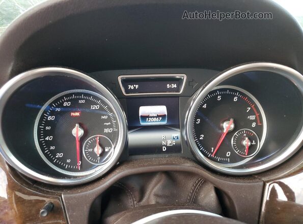 4JGDA5HB0HA994524 2017 MERCEDES-BENZ GLE Blue Սարքավորումների վահանակի տեսք