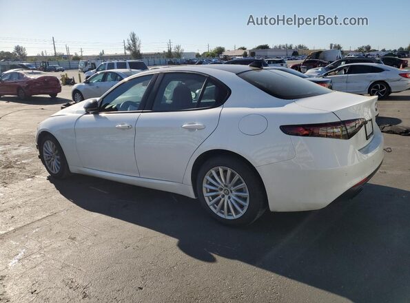 ZARFAMAN6R7685530 2024 ALFA ROMEO GIULIA White Задня ліва чверть