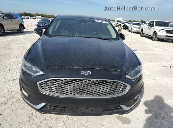3FA6P0D93LR193785 2020 FORD FUSION Black Դիմացի տեսք