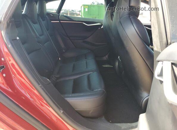 5YJSA1E26HF217085 2017 TESLA MODEL Красный 