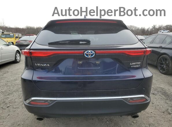 JTEAAAAH1MJ084921 2021 TOYOTA LE Синий Вид сзади