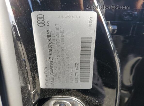 WAUB1GFF9H1065975 2017 AUDI S3 Black 