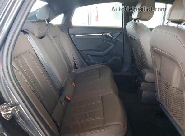 WAUAUDGY8NA056178 2022 AUDI OTHER Black Widok tylnych siedzeń