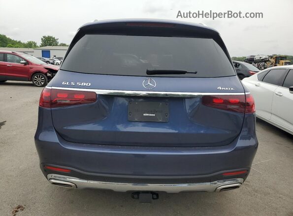 4JGFF8FE4RB053744 2024 MERCEDES-BENZ GLS Blue Rear view