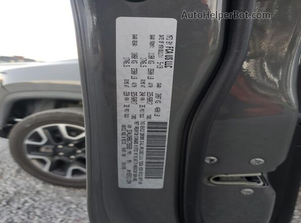 3C4NJDAB6KT792669 2019 JEEP COMPASS Gray Вид наклейки з VIN-кодом
