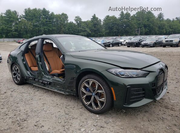 WBY33AW00RFS09877 2024 BMW I4 Green Передня права чверть