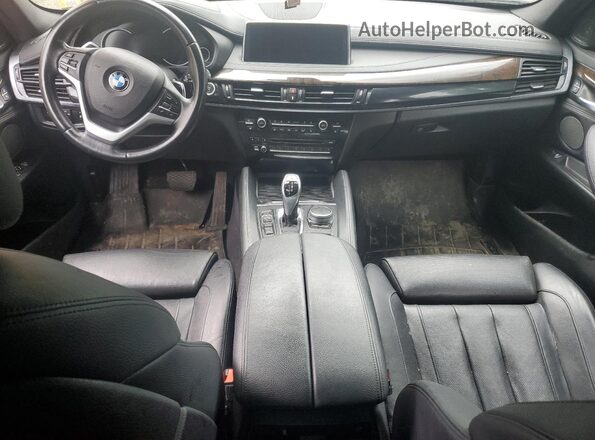 5UXKU2C30H0N85574 2017 BMW X6 Brown წინა პანელის ხედი