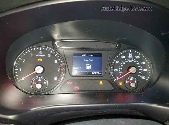 5XYPGDA57LG613372 2020 KIA SORENTO Maroon ხელსაწყოთა პანელის ხედი