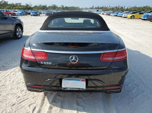 WDDXK8CB1HA025408 2017 MERCEDES-BENZ S Черный Вид сзади