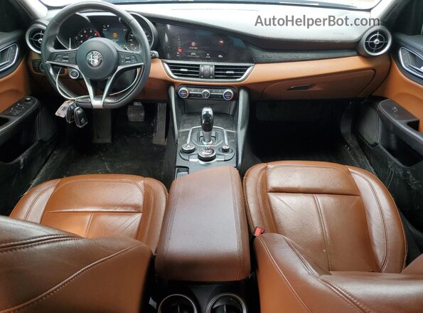 ZARFAEDN4H7550952 2017 ALFA ROMEO GIULIA Синий 