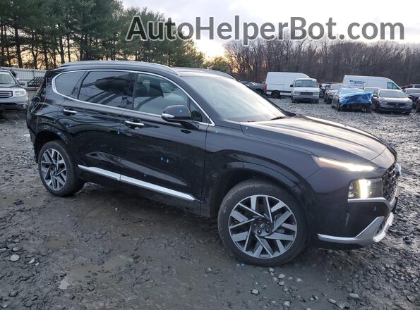5NMS5DAL8PH641577 2023 HYUNDAI SANTA FE CALLIGRAPHY Black Передня права чверть