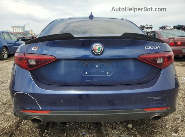 ZARFAEDN4H7550952 2017 ALFA ROMEO GIULIA Синий 