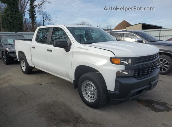 3GCPYAEHXMG182643 2021 CHEVROLET SILVERADO White Delantero derecho