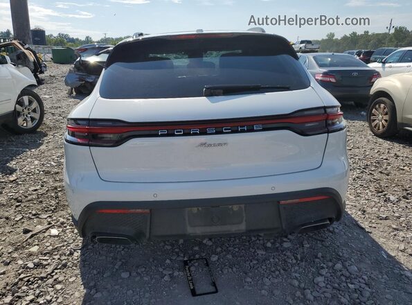WP1AA2A59NLB03509 2022 PORSCHE MACAN White Հետևի տեսք