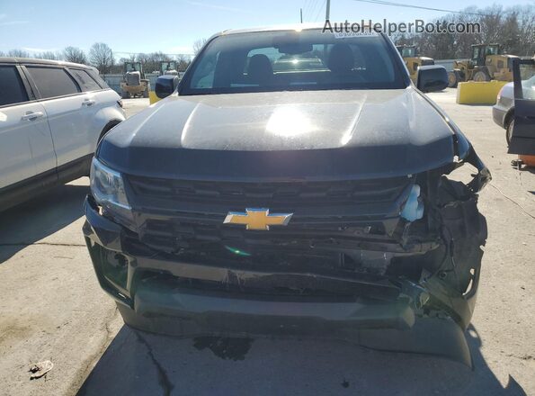 1GCHSCEA2M1235015 2021 CHEVROLET COLORADO Черный Вид спереди