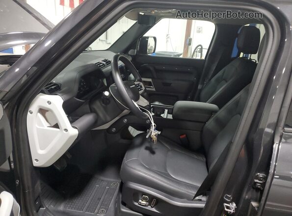 SALEJFEU0R2320348 2024 LAND ROVER DEFENDER Gray Vista interior delantera