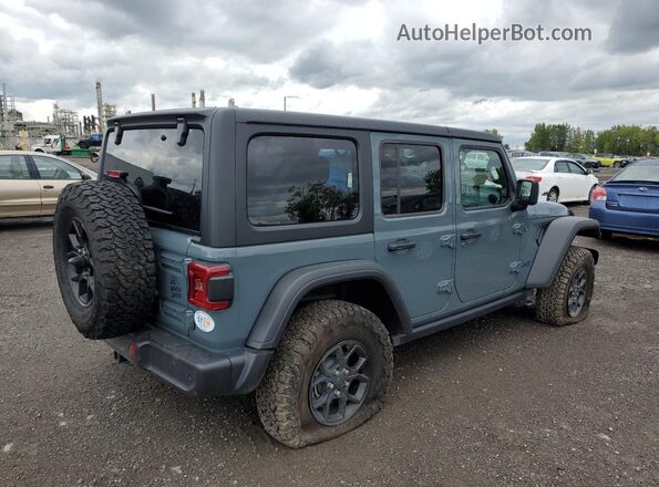 1C4RJXN62RW141494 2024 JEEP WRANGLER Gray უკანა მარჯვენა