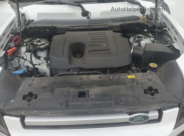 SALE9EEU8L2018476 2020 LAND ROVER DEFENDER White ძრავის განყოფილების ხედი