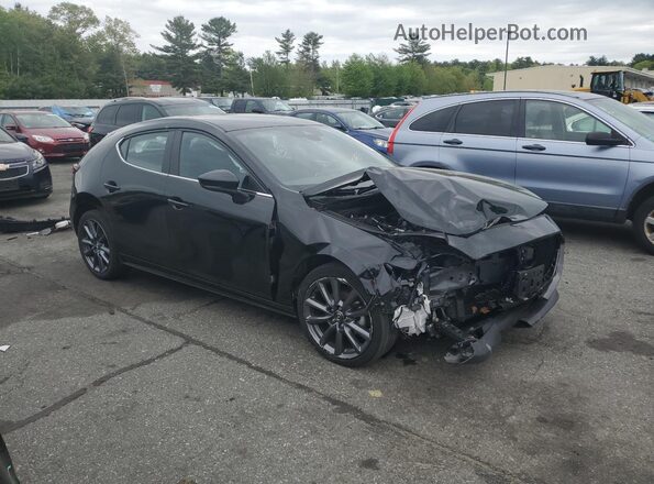 JM1BPAKM5P1602259 2023 MAZDA 3 Черный Передняя правая четверть