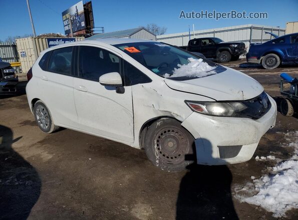JHMGK5H5XHS019787 2017 HONDA FIT White Передня права чверть