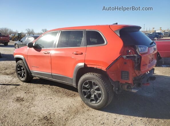 1C4PJMBX2MD230988 2021 JEEP CHEROKEE Orange Trasero izquierdo