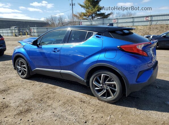 JTNKHMBX0M1114501 2021 TOYOTA LE Blue Հետևի ձախ