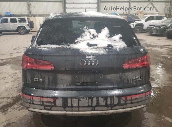 WA1BNAFY7J2117488 2018 AUDI Q5 Charcoal Вид ззаду