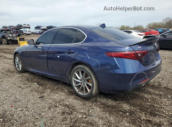 ZARFAEDN4H7550952 2017 ALFA ROMEO GIULIA Синий 
