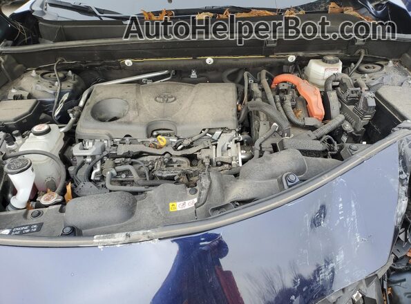JTEAAAAH1MJ084921 2021 TOYOTA LE Синий Вид подкапотного пространства