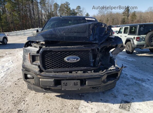 1FTEW1E47LFC12899 2020 FORD F150 Черный Вид спереди